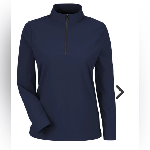 NWT Devon & Jones Supima Cotton New Classics Performance Half Zip Women’s Top ,M - Picture 6 of 11